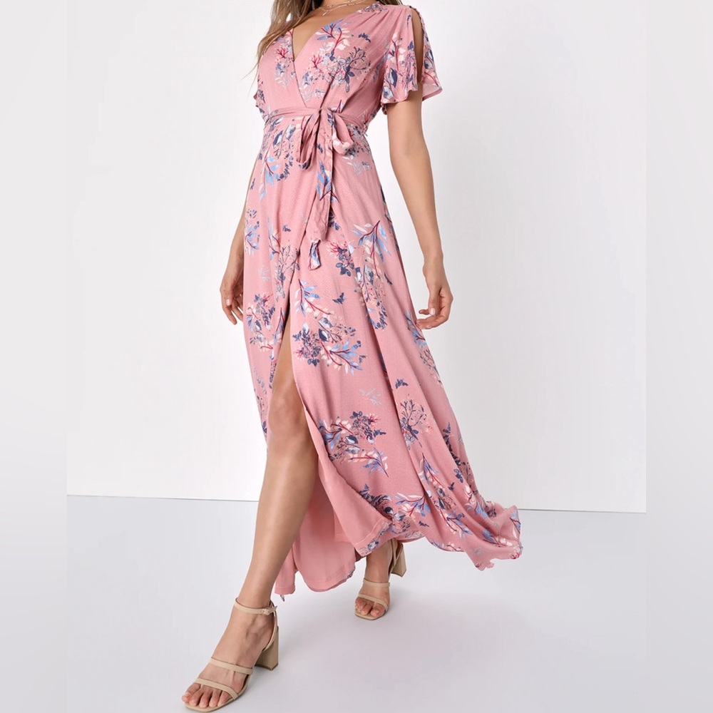 Lulus wrap dress. Size small.